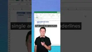 How To Double Underline In Excel 