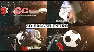 3D Soccer Intro | After Effects Template | Openers