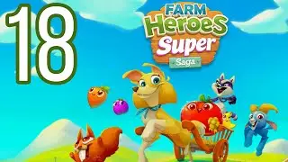 Farm Heroes Super Saga Level 18 No Boosters