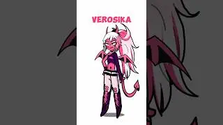 Making Verosika from helluva boss in gacha life 2 :D