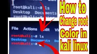 How to change Kali Linux root color | Change root color in terminal of kali linux 2020.3