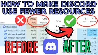 How to Make Discord Use Fewer Resources on Your PC | 2024 Guide