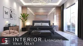 Bedroom Interior Lighting & Rendering Tutorial Vray Next | 3ds Max 2020 | Ultra Realistic Lighting