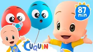 Learn colors with Cuquín and his Baby Balloons  🎈 Educational videos for children