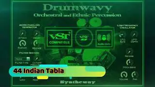 Ethnic Percussion VST VST3 AU Bendir Djembe Taiko Slit Bodhran Log Drum Bata Cuica Riq Darbuka Tabla