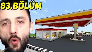 BENZİN İSTASYONU 🤩 MİNECRAFT (2023) 83.Bölüm