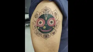 Tattoo | Coloured Tattoo On Hand | Indian God tattoo | Jagannath Puri