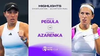 Jessica Pegula vs. Victoria Azarenka | 2024 Charleston Quarterfinal | WTA Match Highlights