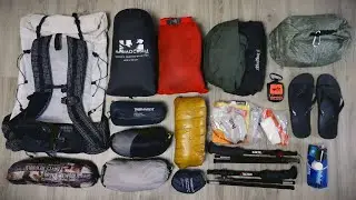 5 Day Lightweight Backpacking Gear | My 2022 Load Out