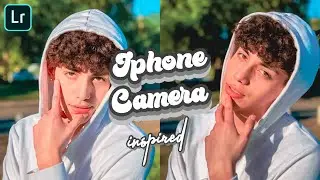 Iphone Camera Preset | Lightroom Mobile Editing Tutorial | Lightroom Preset Free DNG | Selfie Preset