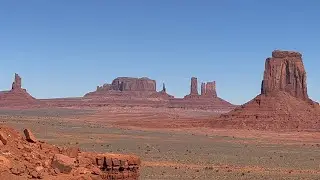 Oljato Monument Valley  to  Four Corners Monument, AZ.  - 4K