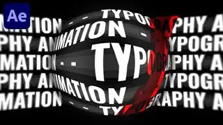 Easy Typography Animation In Adobe After Effects - After Effects Tutorial - Typography Tutorials.