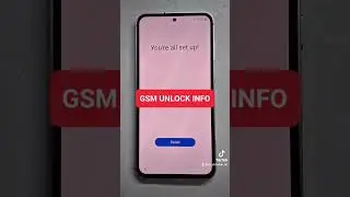 Samsung S23 FE SM-S711B Frp Reset Done BY GSM UNLOCK INFO