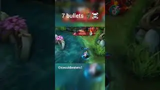 He got 7 bullets🗿☠️ #mobilelegends #mobilelegendsbangbang #mlbbcreatorcamp #mobilelegend #mlbb