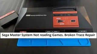 Sega Master System - Broken Trace Repair