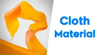 Create a Cloth Material in Cinema 4D using Redshift