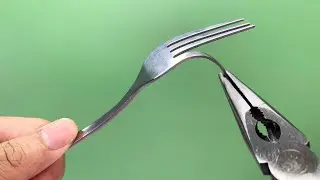 Super DIY Idea ! Bend The Fork Like This And Amaze With The Result