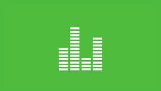Music equalizer green screen || Audio spectrum