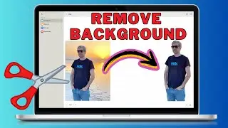 How to Remove Image Background on MacBook !✨🖼️