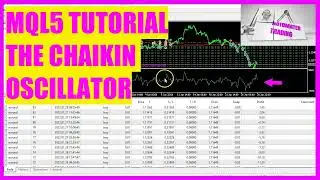 MQL5 TUTORIAL - PLATIN SYSTEM - CHAIKIN OSCILLATOR