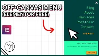 Off-Canvas [No Extra Plugins] - Free Elementor Flexbox Container Tutorial