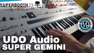 Superbooth 2023: UDO Super Gemini  - A Twin Engine Poly With Discrete Control -First Look