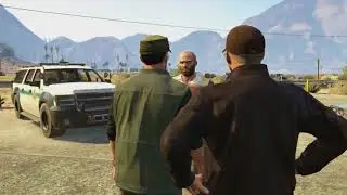 Русский в GTA 5, Тревор в ах..... в шоке. 18+