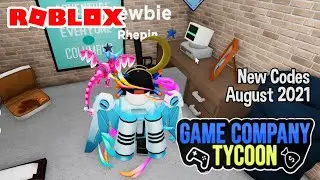 Roblox Game Company Tycoon New Codes August 2021