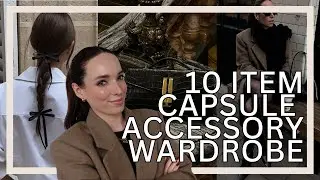 HOW TO BUILD A 10 PIECE CAPSULE WINTER ACCESSORIES WARDROBE |my wardrobe essentials for cold weather