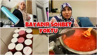 ACİL BIRAKMAM LAZIM❗️YAKIN OLMAK İSTERKEN DAHA DA UZAKLAŞIYORUZ-ANNEM DOMATES SOSUMU YAPTI