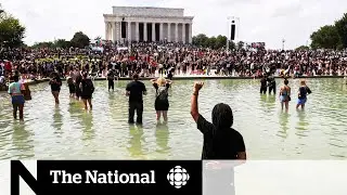 Thousands march on Washington against racial in justice on historic anniversary