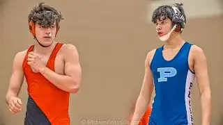 120 – James Mateos {G} of Mt Prospect vs. Levi Koepp {R} of Pewaukee WI