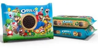 Oreo and Super Mario Bros. release their new cookie: Oreo Super Mario Bros.