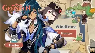 Hu Tao Thinks Kaeya Cant See Her - Windtrace Event | Genshin Impact
