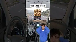 When You’re Driving Behind A Log Truck 🤣 