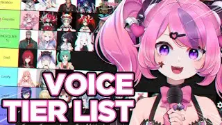 VTUBER VOICE TIER LIST - Ironmouse Special