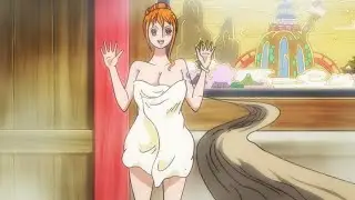 Nami nude scene!! One piece episode 932