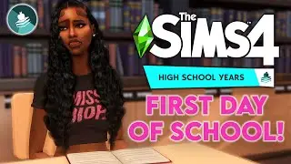 THE NEW KID AT SCHOOL! // The Sims 4 High School Years Let's Play Ep. #1