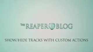 Show/hide tracks with custom actions