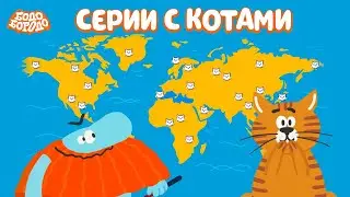 😻 Все серии с котами - Бодо Бородо | мультфильмы для детей 0+