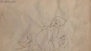 Fight Anime Scene Animatic - 2D Animation 🙅🏻‍♀️