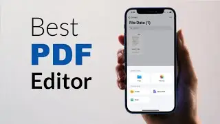 Easy Scan, Edit, Sign, Protect, Convert PDF document on iPhone