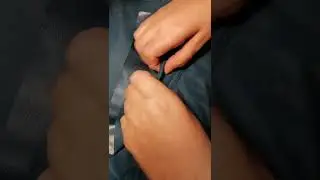 Карман с молнией часть II
