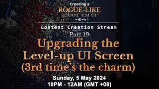 Content Creation for Part 19 (3rd time) — Creating a Rogue-like Vampire Survivors in Unity