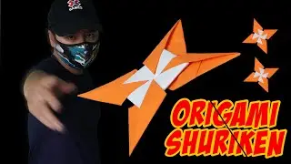 Origami Shuriken Ninja Star || How to make paper Shuriken Ninja Star