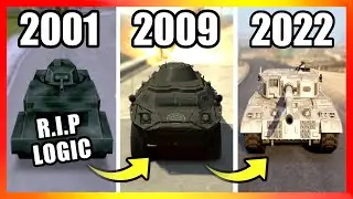 Evolution of TANKS LOGIC in GTA Games (2001-2022)