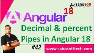 decimal & percent Pipes in Angular 18 | pipes in Angular | Angular 18 Tutorials in Hindi