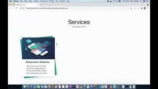 Tailwind CSS - Portfolio website - Services section - Part 2  - Tailwind CSS tutorial project