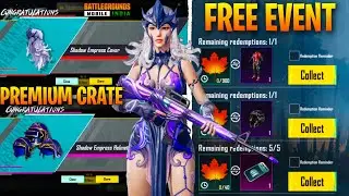 😍 I GOT MYTHIC IN PREMIUM CRATE || PREMIUM CRATE OPENING || NEW EVENT | BGMI