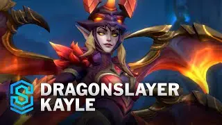 Dragonslayer Kayle Wild Rift Skin Spotlight